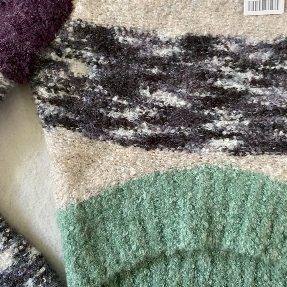 Super a cool Knit Cropped Longsleeve Sweater - Picture 2 of 6